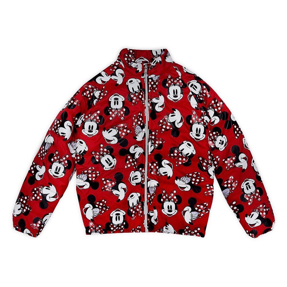 NWT Disney Minnie Mouse Puffer Jacket for Girls